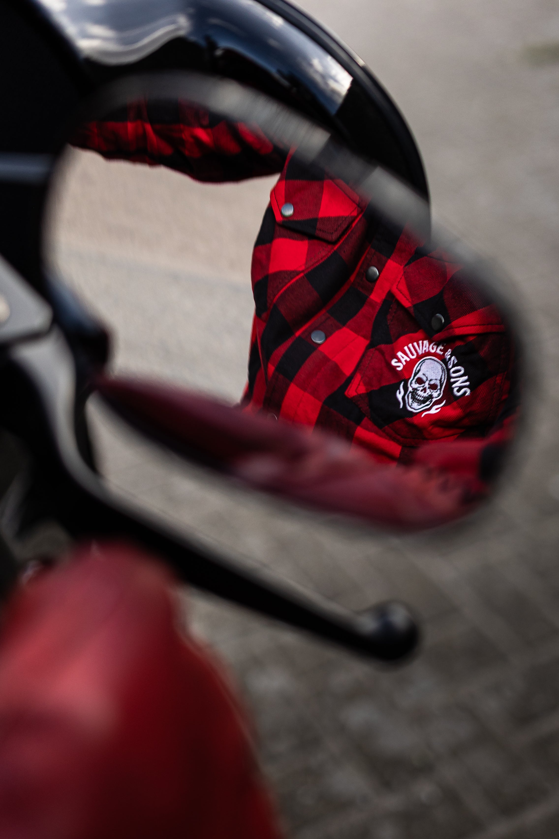 Flannel Motorcycle Jacket with Aramid Protection | Sauvage & Sons